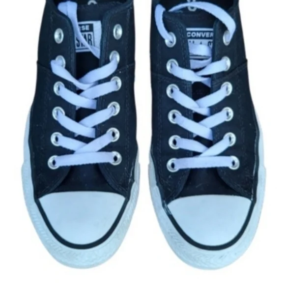 Converse MADISON All Star Chuck Taylor Athletic Tennis Sneaker Black Women 8.5 - Picture 6 of 10
